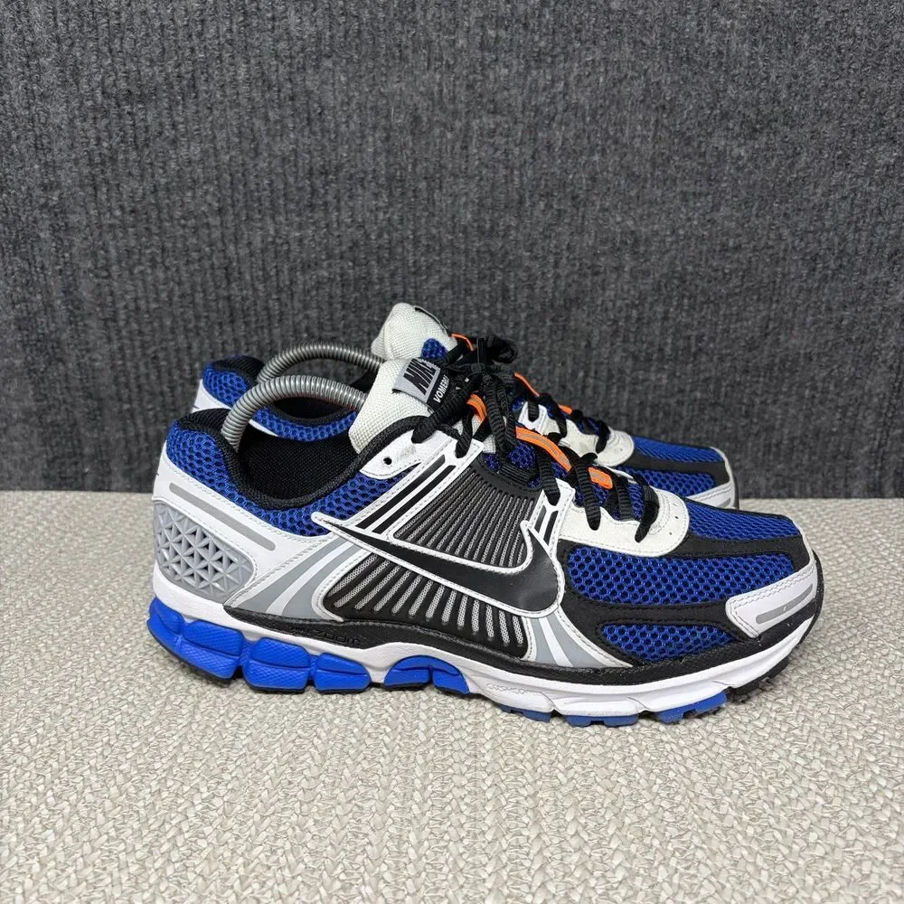 Nike Zoom Vomero 5 White Racer Blue Black Running Shoes Mens 9.5 CI1694-100